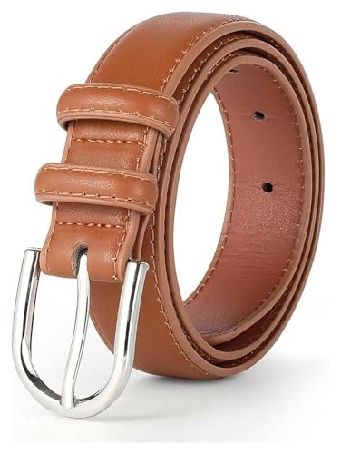 Kids Belt for Boys & Girls - PU Leather Belts for School Uniforms, Ages 6-10 - Classic Fashion Style, Durable & Adjustable