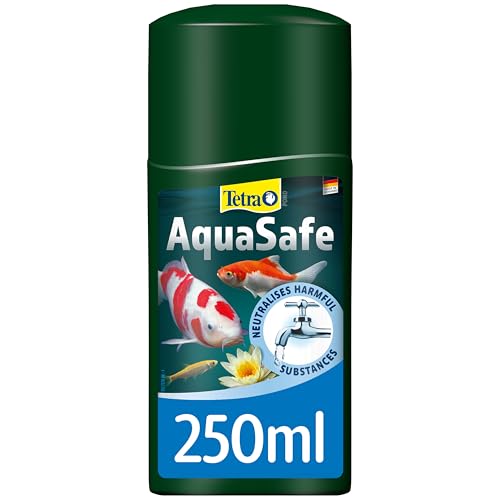 Image of Tetra Pond AquaSafe, Makes Tap Water Safe for Pond Fish, 250 ml