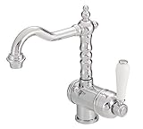  Grünblatt Nostalgie Landhausstil Badarmatur Einhebelmischer Wasserhahn (Niederdruck-WT-Armatur)