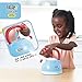 Red Toolbox Tasty Jr. Kettle Set with Realistic Lights & Sounds for Imaginative Tea Time Fun