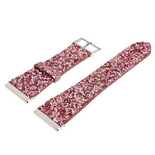 Bracelet éblouissant OSALADI en pu glitter ajustable pour montre connectée en lot de 3