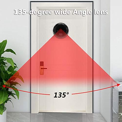 Vision Doorbell, Smart Cat Eye Doorbell 2.4in TFT HD Electronic Digital Camera Cat Eye Doorbell Digital Door Peephole Viewer Night Vision Video Doorbell Camera for Home Security