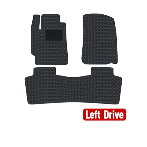 Tapis de sol de voiture Camry 2006-2011 imperméable en caoutchouc noir - 4