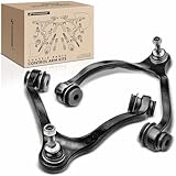 A-Premium 2 x Front Upper Control Arm, with Ball Joint & Bushing, Compatible with Ford Crown Victoria 03-11, Lincoln Town Car 03-11, Mercury Grand Marquis 03-11, Marauder 03-04