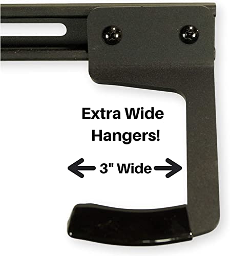 Koova Wall Bike Rack Bicycle Hanger, Vertical Bike Hanging Mount Storage Stand, Adjustable Space Saver 2 Wall Bike Mount Bracket With Platform Shelf #TOP5