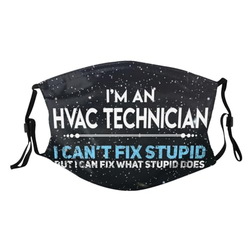 HVAC Technician Adult Dust Mask Adjustable Dust Face with 2 Filter99