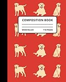 yellow labrador dog  Yellow Labrador Composition Notebook