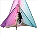 WWL Aerial Silks Amaca 5 Metri Multicolour 2020 Nuova Aerial Anti-Gravity Yoga Hammock Swing Volare Yoga Letto Bodybuilding Attrezzatura Inversione Orso 500 Kg Yoga Amaca Pilates Altalena Attrezzatura