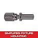 Starrett Indicator Attachment for Lug Backs of AGD Indicators - Ideal for Professionals and Home Improvement, 1/4