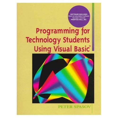 Programming for Technology Students Using Visual Basic