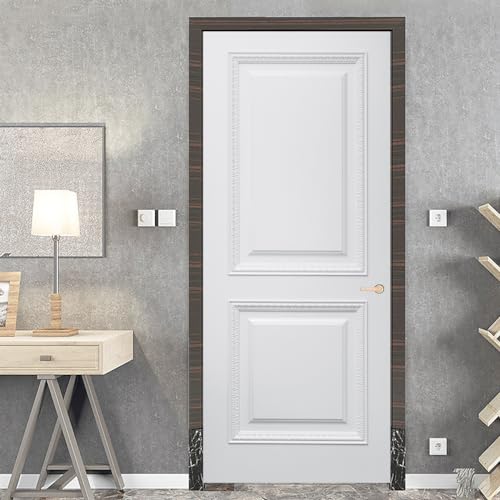 Door Stickers for Interior Doors Self Adhesive, Wall Sticker Decal for Bedroom Home Decor Waterproof, Removable Premium Vinyl Upgrade, European Classic White Door - Image 7