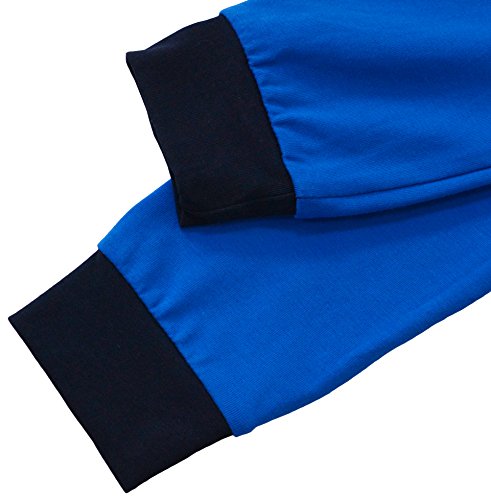 Kisbini Toddler Boy's Cotton Two-Piece Pajama Pjs Sets Long Sleeve Sleepwear Jammies (6 Years, Corlorful-Planets) #TOP4