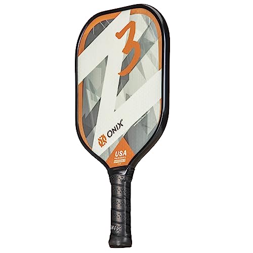 Miniatura 12 de Onix Z3 - Pala De Pickleball Palas De Pickleball Compuestas Raquetas De Pickleball Aprobadas Por Estados Unidos, Naranja Kz1503-Org
