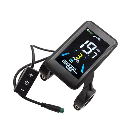Écran LCD vélo électrique multifonction durable avec câble 5 broches - 5