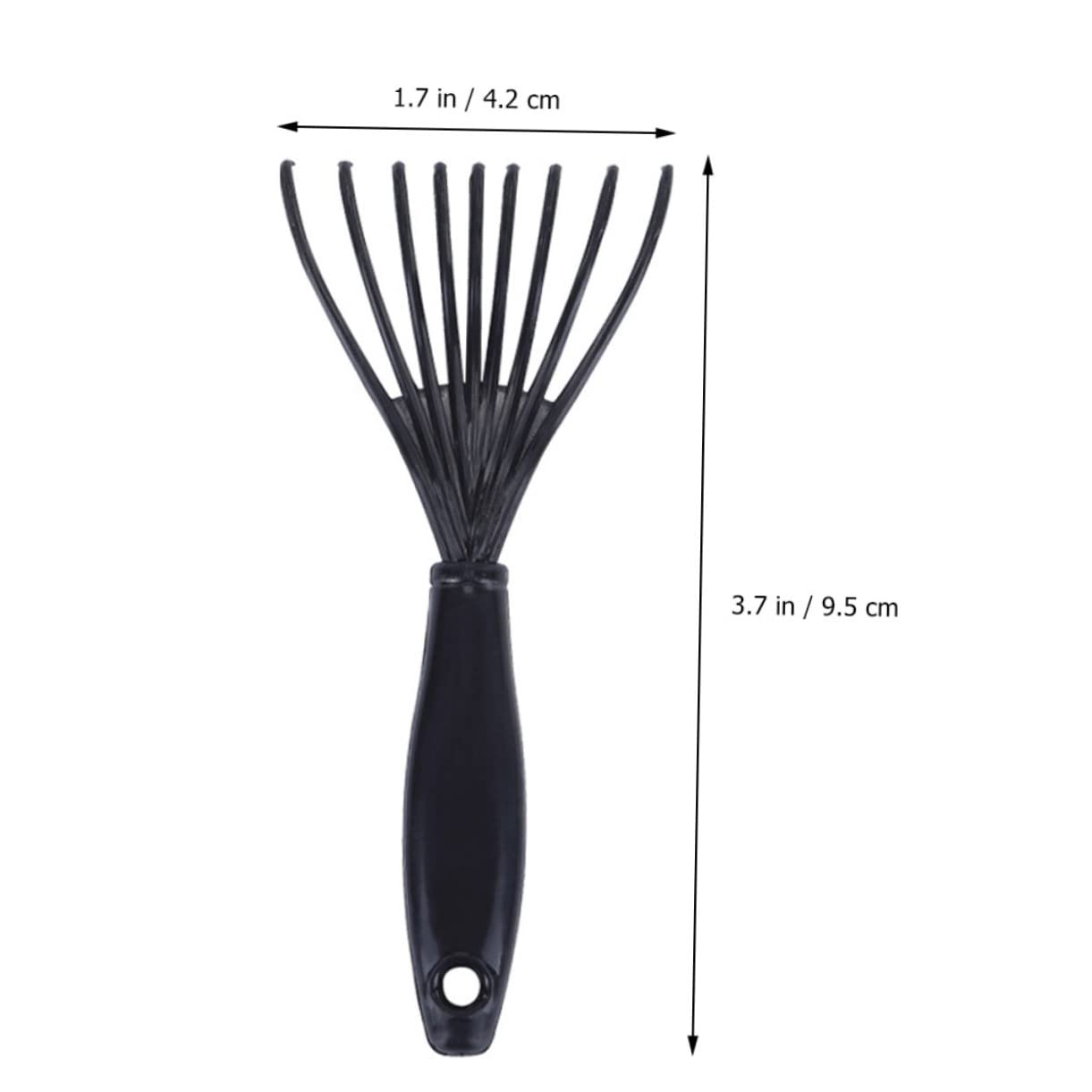 Outanaya 8pcs Hair Brush Comb Cleaner Tool Detangler Brush Scalp Build up Remover Random Color