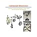 Dog Wheelchair Dog Wheelchairs to Support Back Legs, 4 Wheels Pets Cart for Aging Injured Arthritis, All-Terrain Doggy Assist Walker Aid, Adjustable Legs Brace(Large Wide)