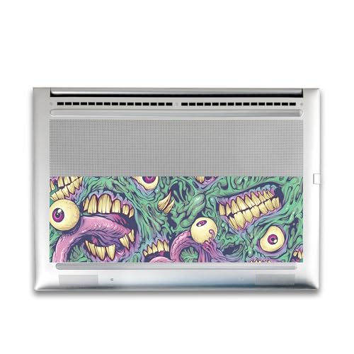 Image of Gaming Skin Compatible with HP Envy x360 16 inch (2023) - Eyes and Teeth - Premium 3M Vinyl Protective Wrap Decal Cover - Easy to Apply | Crafted in The USA by MightySkins