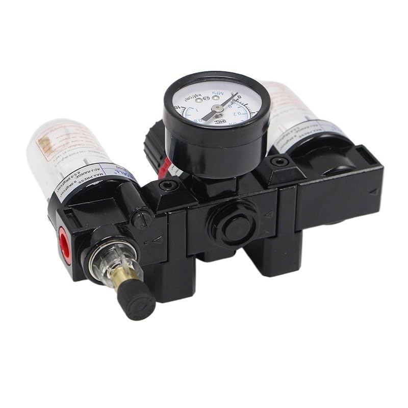 Pneumatic FRL Air Filter Regulator AC2000 1/4" inch Air Service Unit(Air TAC Type) Pressure Reducing Valve Atomized Lubricator