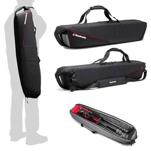 Image of Manfrotto Pro Light Tripod Bag 88, Padded Carrying Case for Tripods up to 88cm/34.7", Reinforced Protection, Shoulder Strap, Dual Handles, for Photo and Video Equipment, Professional Studio/Travel