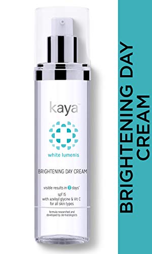 Image of Kaya Clinic Antox Vit-C Formula, Vitamin-C Enriched, Anti-oxidant Serum for Dullness, 30ml & Brightening Day Cream, Lightweight Cream With Azeloyl Glycine & Spf 15, 50 Ml