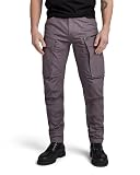 [ジースターロゥ] カーゴパンツ メンズ テーパード グレー Rovic Zip 3D Regular Tapered D02190-D213-G077-W31/L32