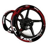 Per CBR1000RR R Per CBR 1000 RR R Kit adesivi per ruote Cerchio Pneumatico Moto Set