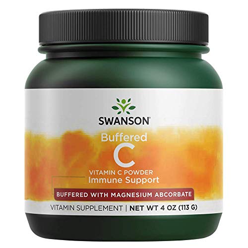 Swanson Buffered Magnesium Ascorbate Vitamin C Powder 4 Ounce (113 g) Pwdr