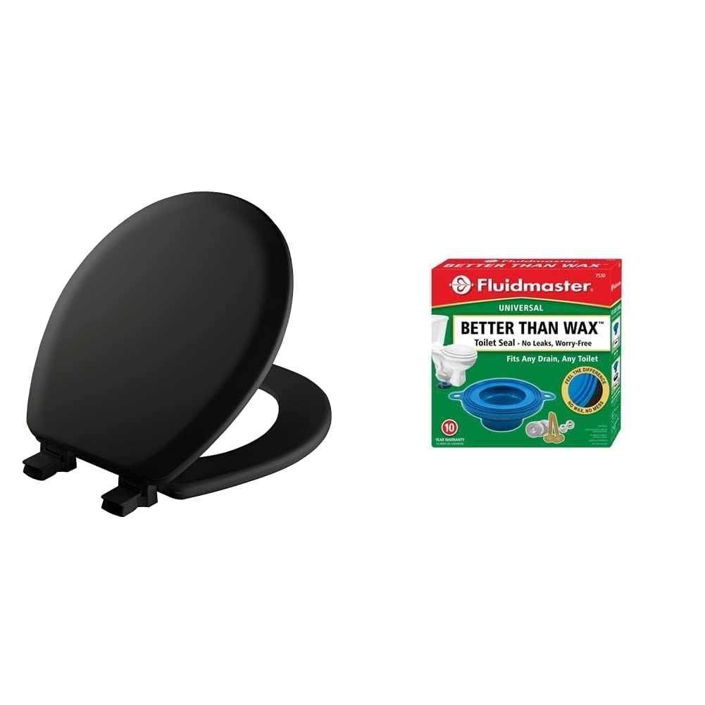 MAYFAIR 841EC 047 Cameron Toilet Seat will Never Loosen and Easily