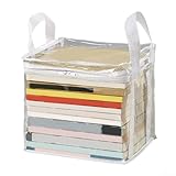 Soluzione versatile: studenti e insegnanti hanno bisogno di un rapido accesso a libri e forniture in dormitori o aule: questa scatola pieghevole per libri si organizza ordinatamente rimanendo compatta e portatile