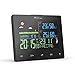 Produktbild Wittime 2069A Funkwetterstation mit Farbdisplay und Außensensor Innen- und Außentemperaturanzeige, DCF-Funkuhr Multifunktionale Funkwetterstation Thermometer Hygrometer(Horizontal/Englisch)