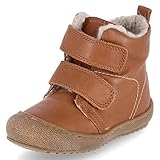 Innensohle : Wolle Naturino Bubble VL-Stiefelette aus gefüttertem Nappaleder Hellbraun 21