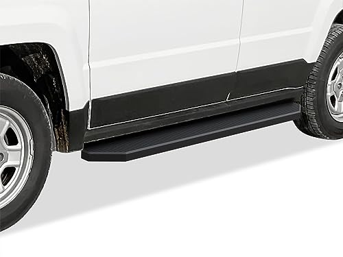 Estribos Negros para Jeep Patriot 2007-2017 6 pulgadas
