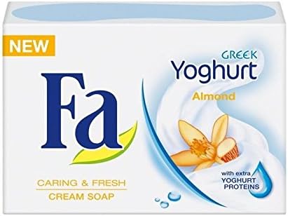 Fa Greek Yoghurt Yogurt with Almond Scent Bar Soap 90g Imported from EU