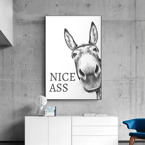 Peinture sur toile affiche minimaliste toilettes et cadre cadre 60 x 80 cm