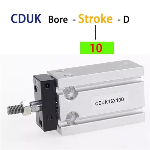 Cylindre CDUK 16 résout les manques d'espace avec sa course 10mm et sa fixation multidirectionnelle - 2