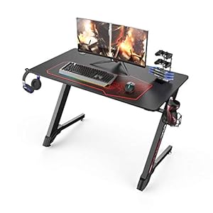 EUREKA ERGONOMIC 43-in Small Gaming Computer Desk