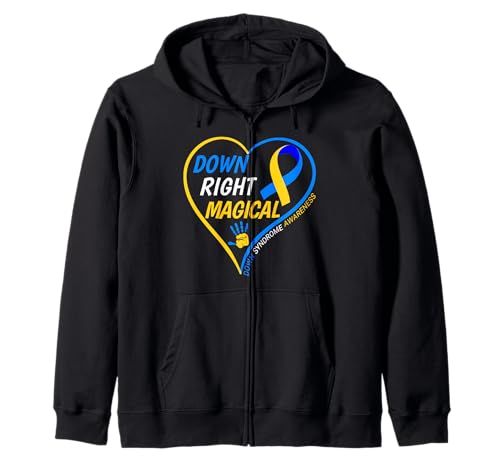 Down Right Magical - World Down Syndrome Awareness Day 2026 Sweat à Capuche