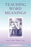 By Steven A. Stahl - Teaching Word Meanings: 1st (first) Edition