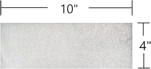 Miniatura 5 de NORTHWEST ENTERPRISES Filtros de ventilación, 48 filtros de registro de ventilación de piso, 4 x 10 pulgadas, filtración de 90 días