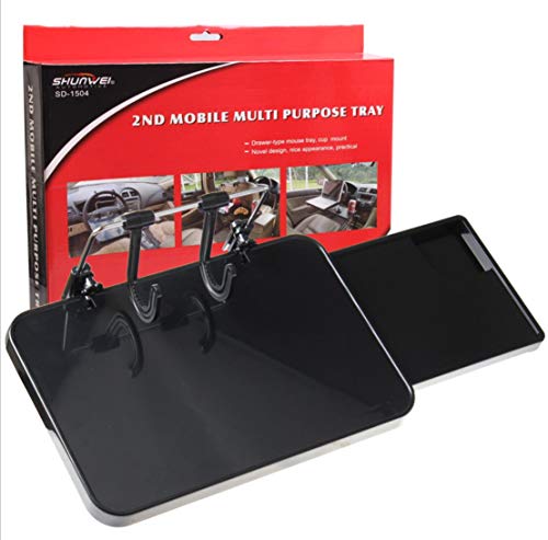 Soporte plegable para laptop en auto con mesa multiuso miniatura 6