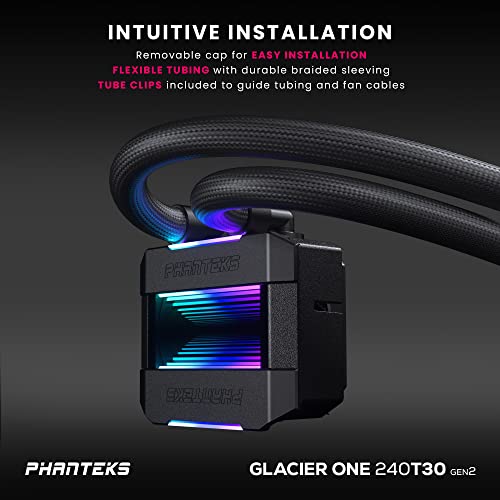 Build My PC, PC Builder, Phanteks Glacier One 240 T30 Gen2