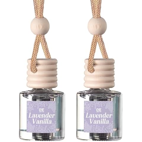 CE Craft Lavender Vanilla Car Air Hanging Fragrance Oil Diffuser Cover