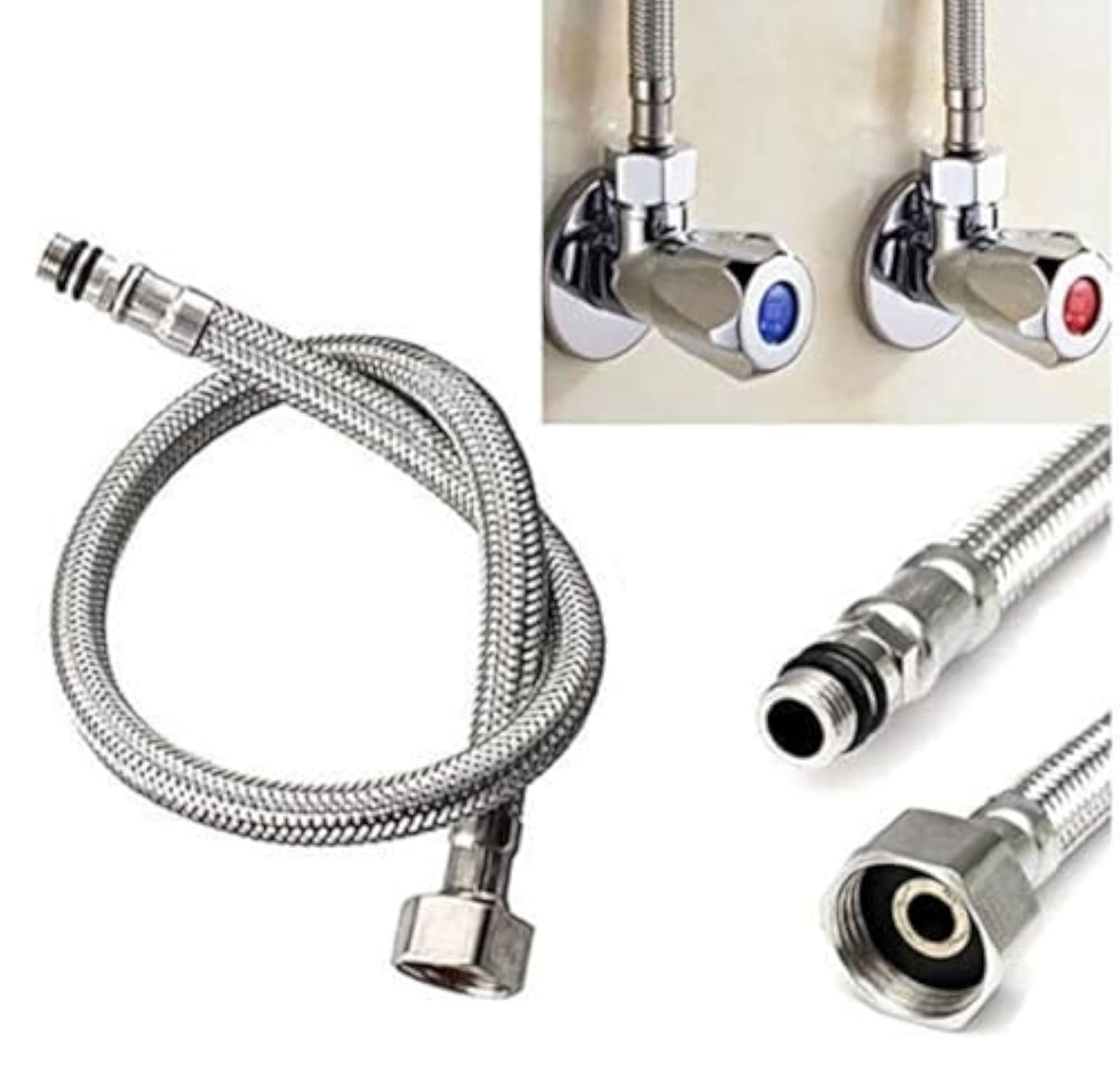 Heavy-Duty Polymide Basin Mixer Connection Pipe