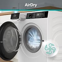 Gorenje WD2PA1X64ADW/DE Waschtrockner, Connect Life, 16 Programme, 10,5 kg waschen, 6kg trocknen, 54 Liter, 1400 U/min, Total AquaStop, Inverter PowerDrive Motor, AllergySteam, Wash&Dry 60', A-20% – Ansicht 9