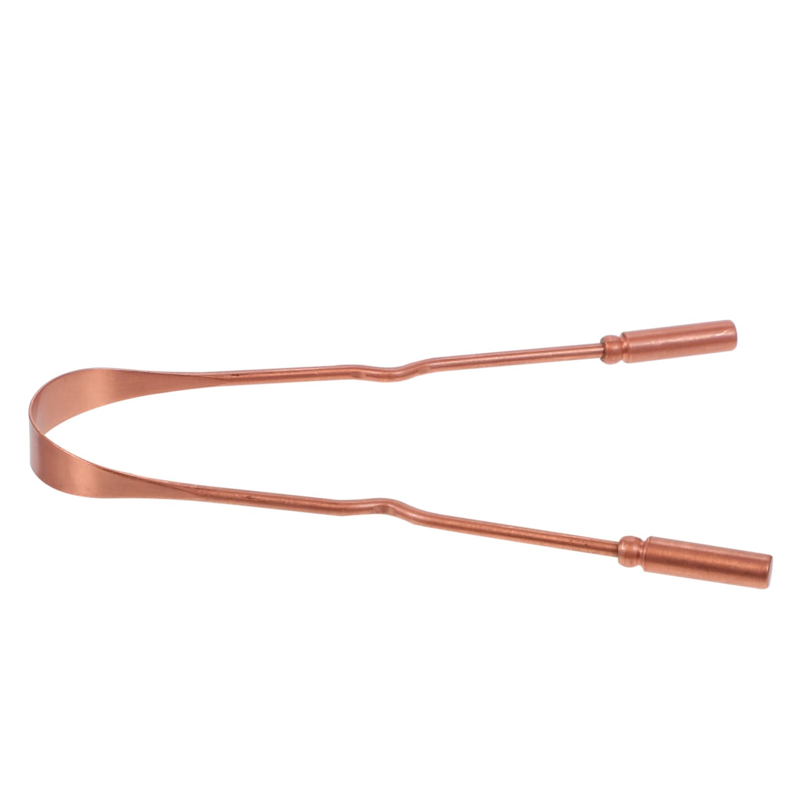 PACKOVE 10 Pezzi Raschietto per Lingua Rame con Scatola Strumento Pratico per Orale Design Ergonomico per Fresco per Adulti