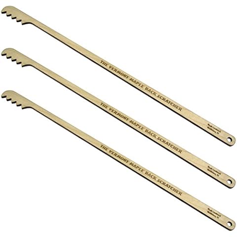 Vermont Maple Back Scratcher - Made in USA (3) Cover