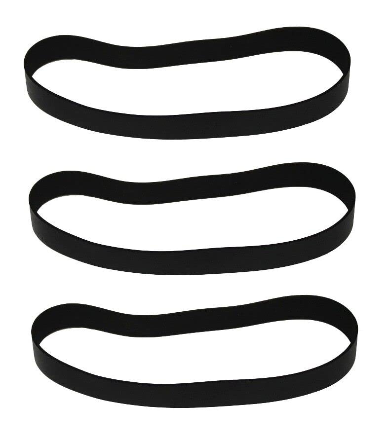 (3) Vacuum Cleaner Belts 12.8X457 Compatible with Hoover Vacuum Cleaner Windtunnel Belt 0461133A
