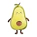 Nicole Knupfer Stofftier Plüschtier Avocado, Kuscheltier Avocado Kissen Geschenk Für Kinder/Erwachsene Kissen Stofftiere (B-45cm)