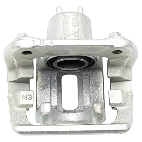 Image of TRQ Rear Left Brake Caliper w /Bracket Drivers Side | For 1991-1995 Acura Legend 1996-1998 RL 1995-1998 Honda Odyssey 1996-1999 Isuzu Oasis