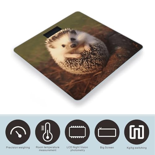 Báscula Digital de Baño VstaDank con Pantalla LCD y Vidrio Templado miniatura 3